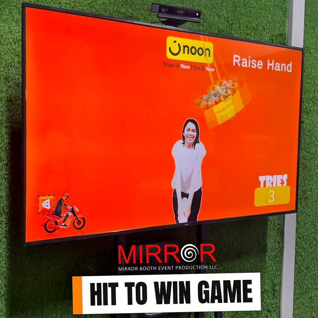 Interactive Hit to Win Piñata Game